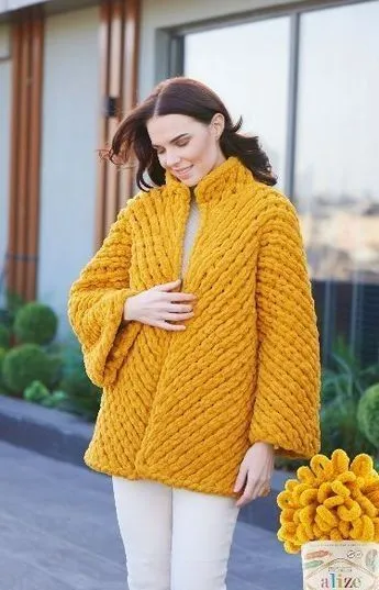 товар Пряжа для вязания Ализе Puffy (100% микрополиэстер) 5х100г/9.5м 
