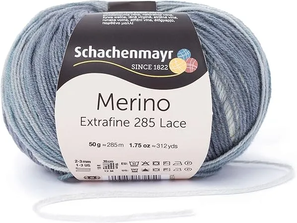 товар Merino Extrafine 285 Lace пряжа Schachenmayr Merino, MEZ, 9807574 Германия 
