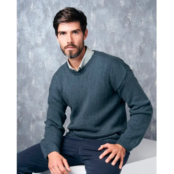 товар Книга Rowan "Modern Mens Knits", дизайнер Jen Geigley, 11 моделей, 9781916244542 