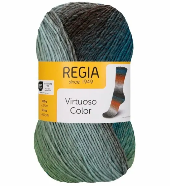товар Virtuoso Color /Виртуозо Колор/ пряжа Regia, MEZ, 9801638 Германия 