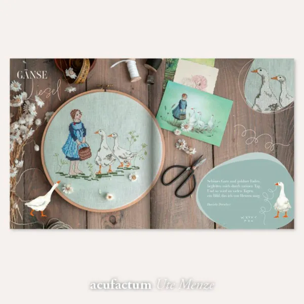товар Книга "Liebevolle Stickereien nach Motiven von Daniela Drescher", Acufactum Ute Menze, K-4048 