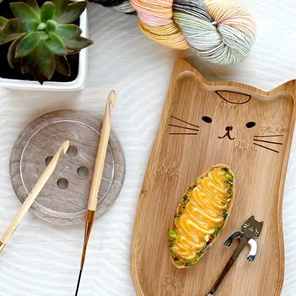 товар Крючок для вязания тунисский съемный "Bamboo" 3,5мм, KnitPro, 22522 Индия 