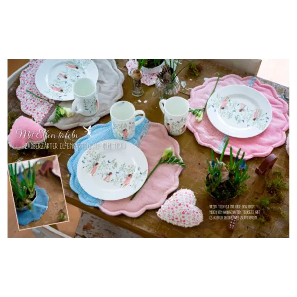 товар Книга "Zauberzarter Elfengarten" /Волшебный сад Эльфов/, с ПЕРЕВОДОМ, Acufactum Ute Menze, K-4037 