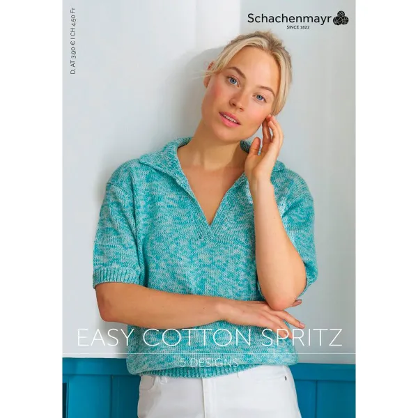 товар Буклет Schachenmayr "Easy Cotton Spritz", 5 моделей, на немецком языке, MEZ, 9839958-00001 