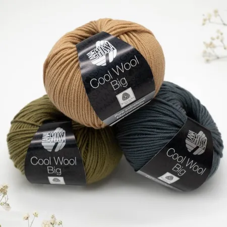 товар Пряжа 'COOL WOOL big uni' Италия 