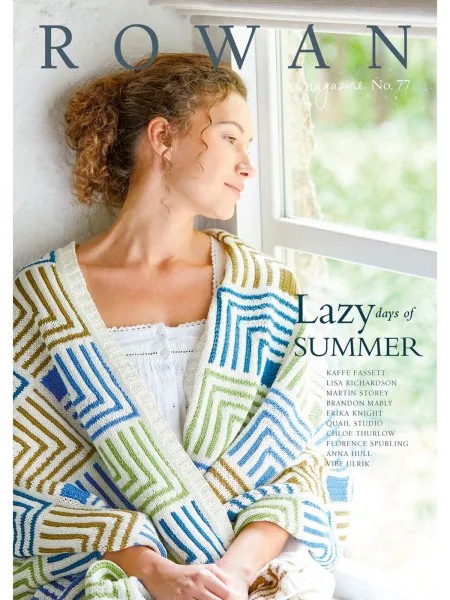 товар Журнал Rowan "Knitting & Crochet Magazine 77" /Вязание спицами и крючком 77/, 35 моделей, ZM77 