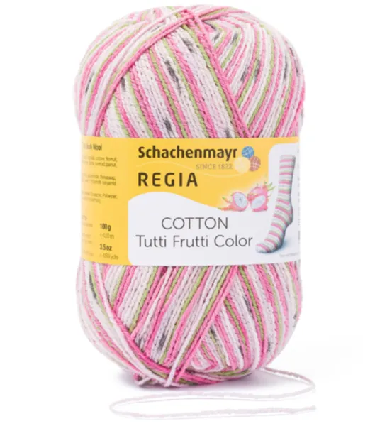 товар Cotton Color /Коттон Колор/ пряжа Regia, MEZ, 9801621 Германия 