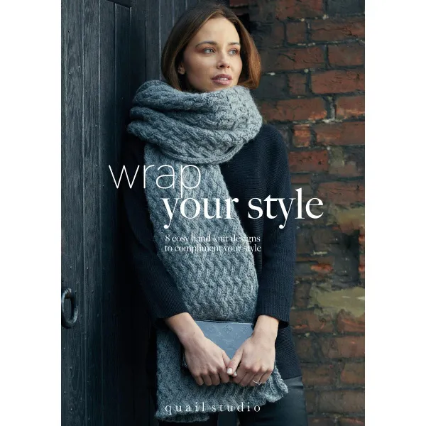 товар Книга Rowan "Wrap Your Style", дизайн-студия Quail Studio, 8 моделей, 9780993590863 