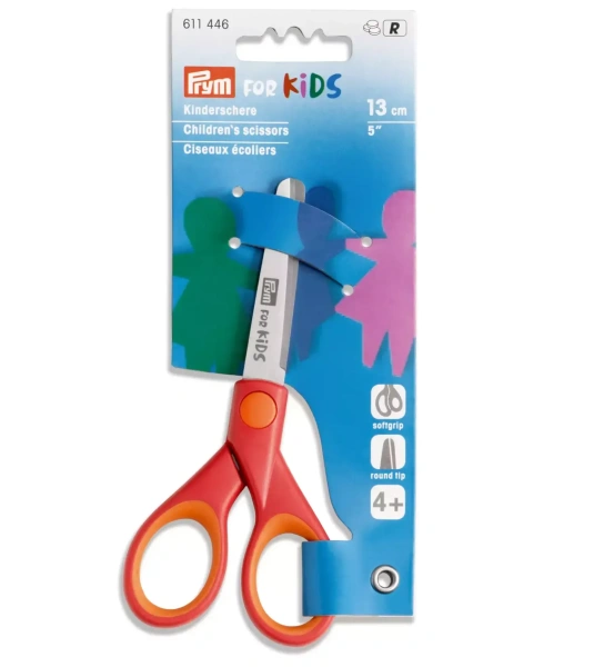 товар Детские ножницы "Prym for Kids", длина 13см, высококачественная сталь/пластик, Prym, 611446 